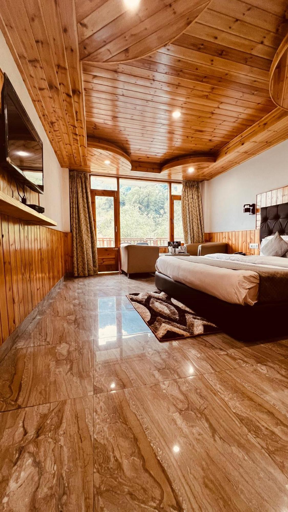 Himalayan Riverside Resort, Manali ภายนอก รูปภาพ